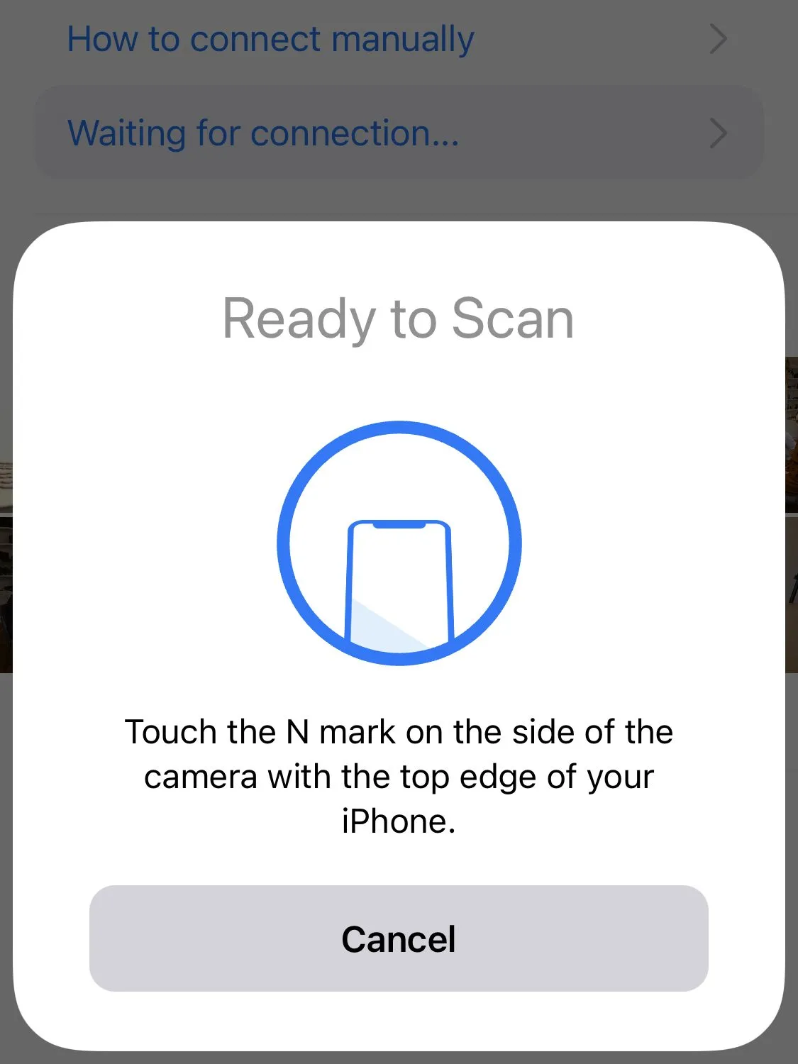 Instructions for connecting a Sony camera to Shutter.