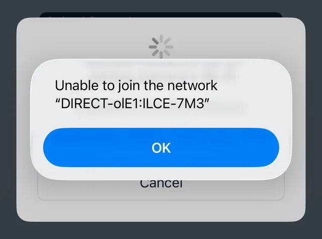 The “Unable to join the network” error addressed in Shutter+ 6.0.