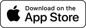 App Store Button - white